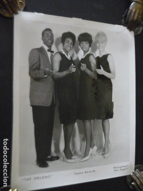 Fotos de Cantantes: THE ORLONS GRUPO MUSICAL ANTIGUA FOTOGRAFIA 27 X 21 CM