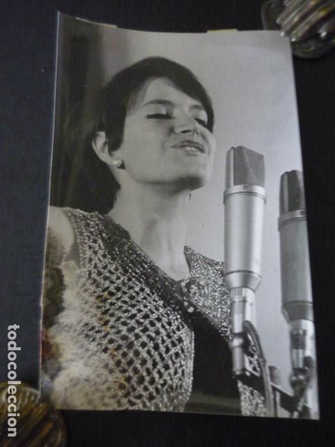 Fotos de Cantantes: MARIA CANTANTE FRANCESA ANTIGUA FOTOGRAFIA 18 X 12 CM