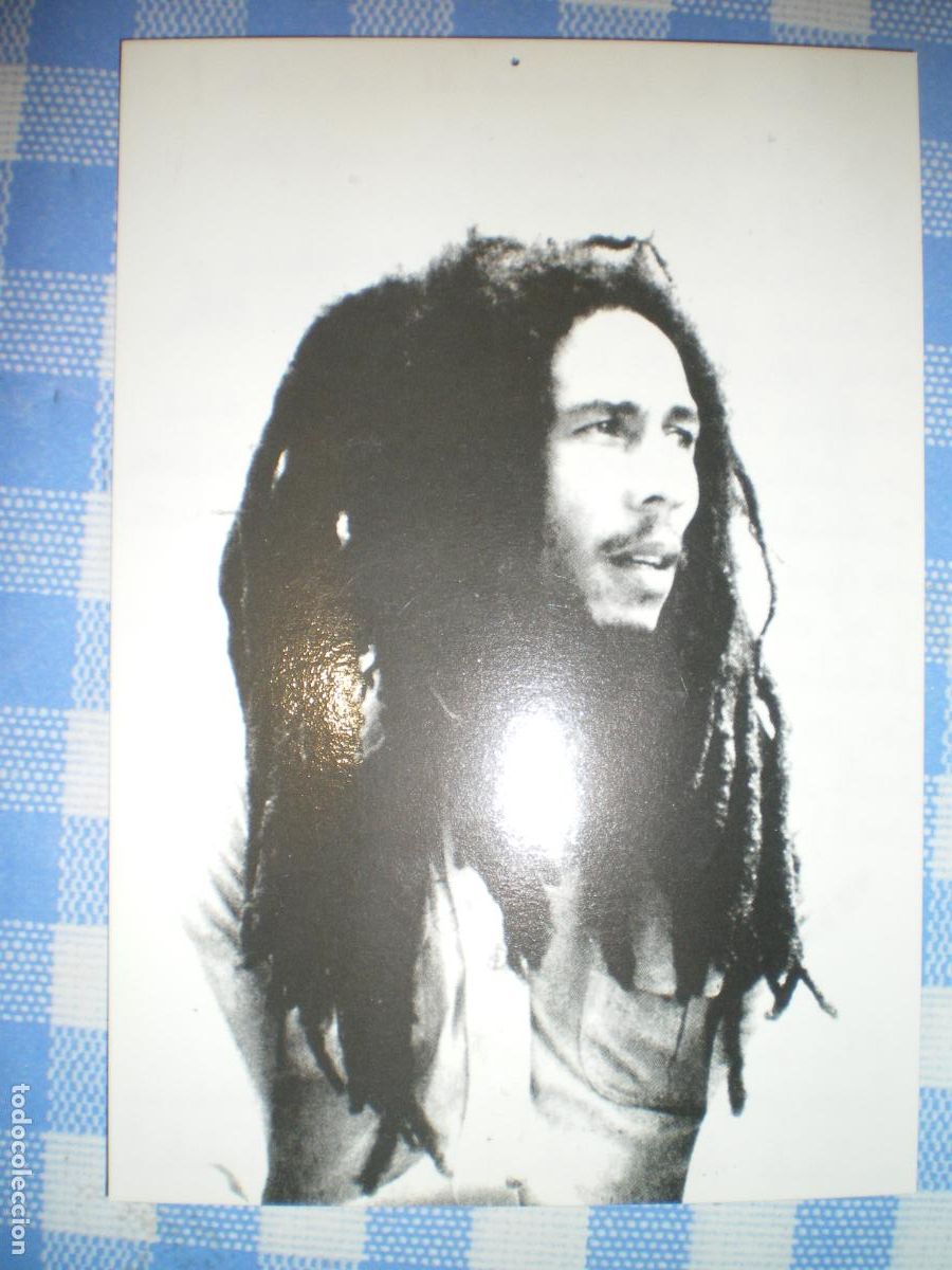 Fotos de Cantantes: POSTAL BOB MARLEY----------