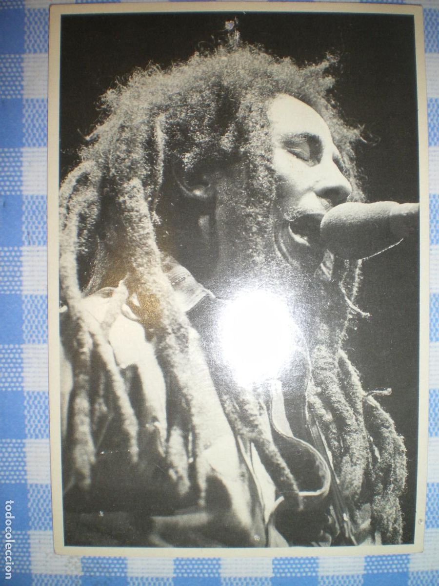 Fotos de Cantantes: POSTAL BOB MARLEY----------