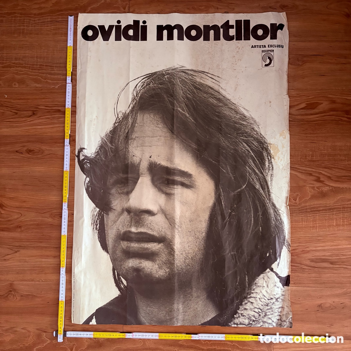 Fotos de Cantantes: POSTER CARTEL OVIDI MONTLLOR DE 1973 DISCOPHON