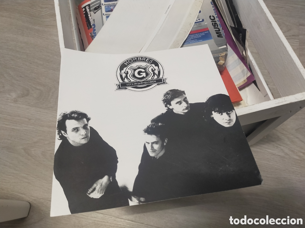 Fotos de Cantantes: Hombres g d&iacute;ptico promocional voy a pas&aacute;rmelo bien