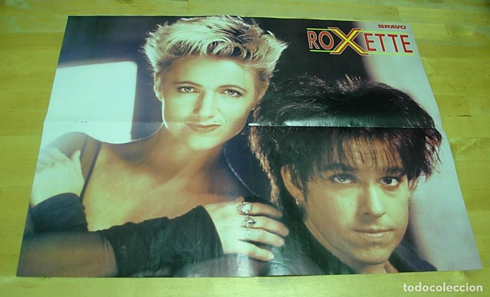 Fotos de Cantantes: ROXETTE MODERN TALKING Poster 1990 Raro !!