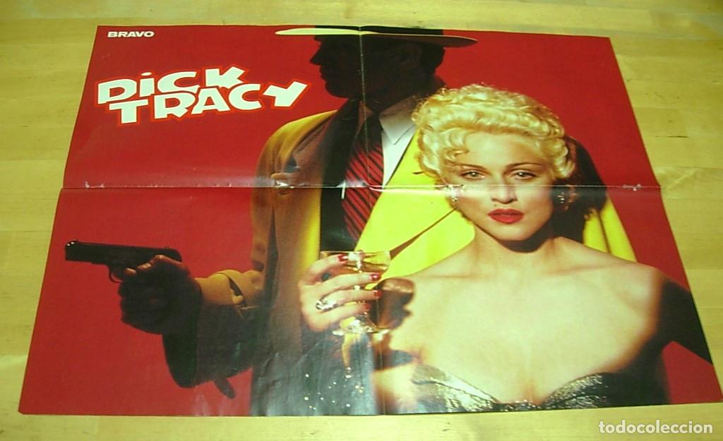 Fotos de Cantantes: MADONNA DICK TRACY DEPECHE MODE Poster 1990 Raro !!
