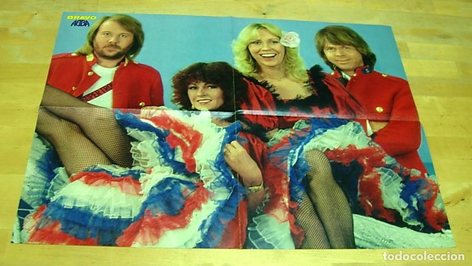 Photos of Singers: ABBA Poster 1981 Muy Raro !! PETER MAFFAY en reverso