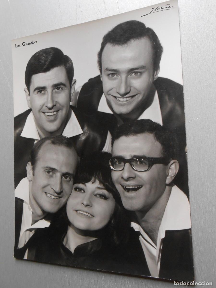 Fotos de Cantantes: Foto de LOS QUANDO&acute;S de 18 x 23,5 cm.