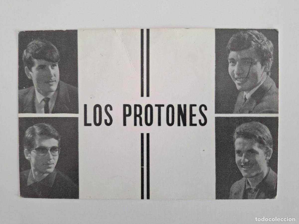 Fotos de Cantantes: TARJETA GRUPO MUSICAL LOS PROTONES VALENCIA RV 2821