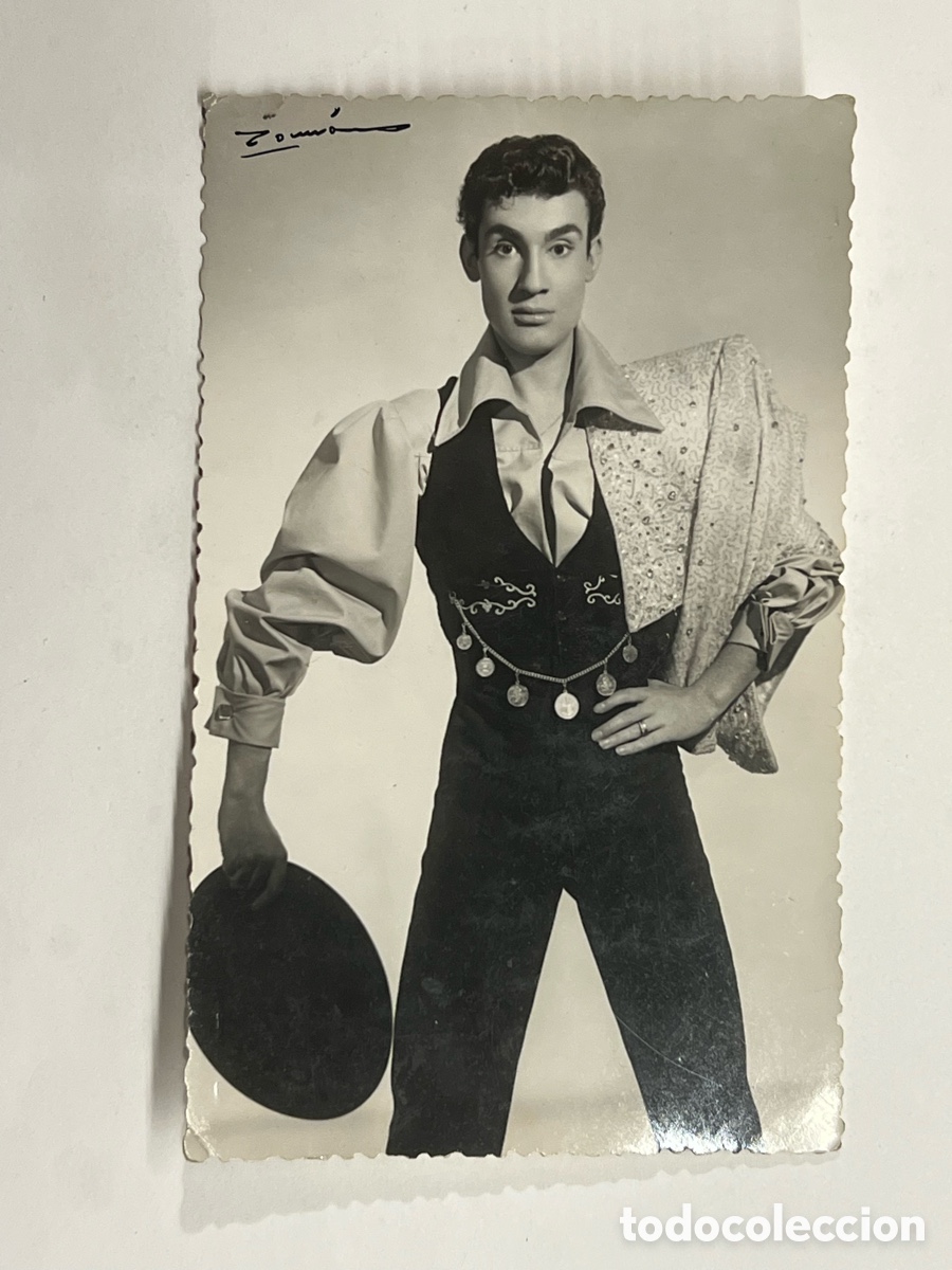 Fotos de Cantantes: ALEJANDRO VARGAS.. la nueva voz de la Canci&oacute;n Espa&ntilde;ola&hellip; Fot&oacute;grafo Rom&aacute;n Barcelona (h.1960?)