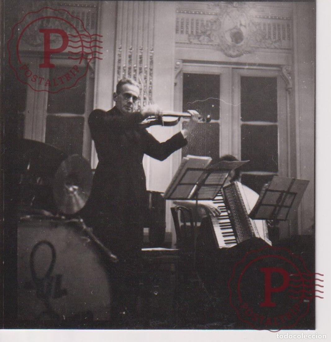 Fotos de Cantantes: ORCHESTRE VIOLENISTE GEIGE VIOLIN 6*6CM MUSICA MUSIQUE MUSIC MUZIEK