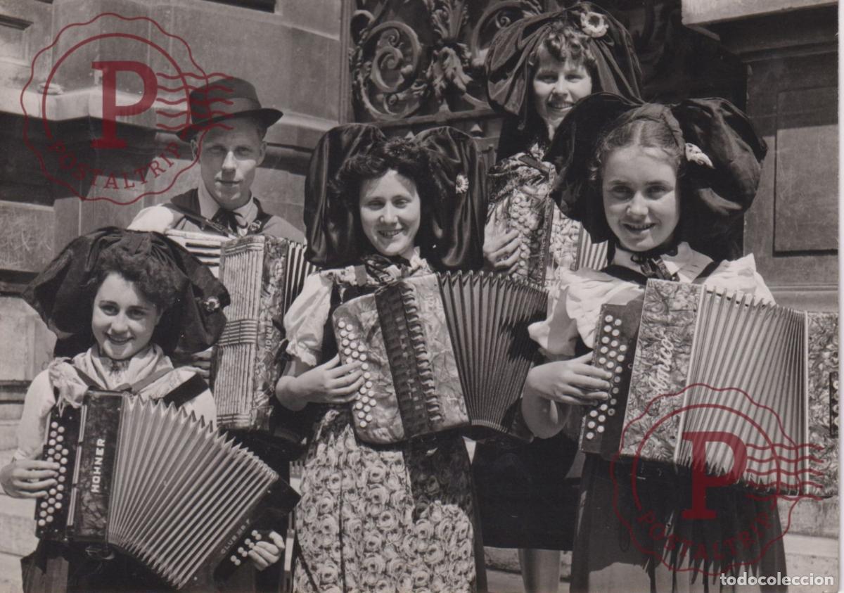 Photos of Singers: ACCORDEONISTS DE FRANCE PARIS ALSACIENS ALSACE ACCORDEON 18*13CM MUSICA MUSIQUE MUSIC MUZIEK ACCOR