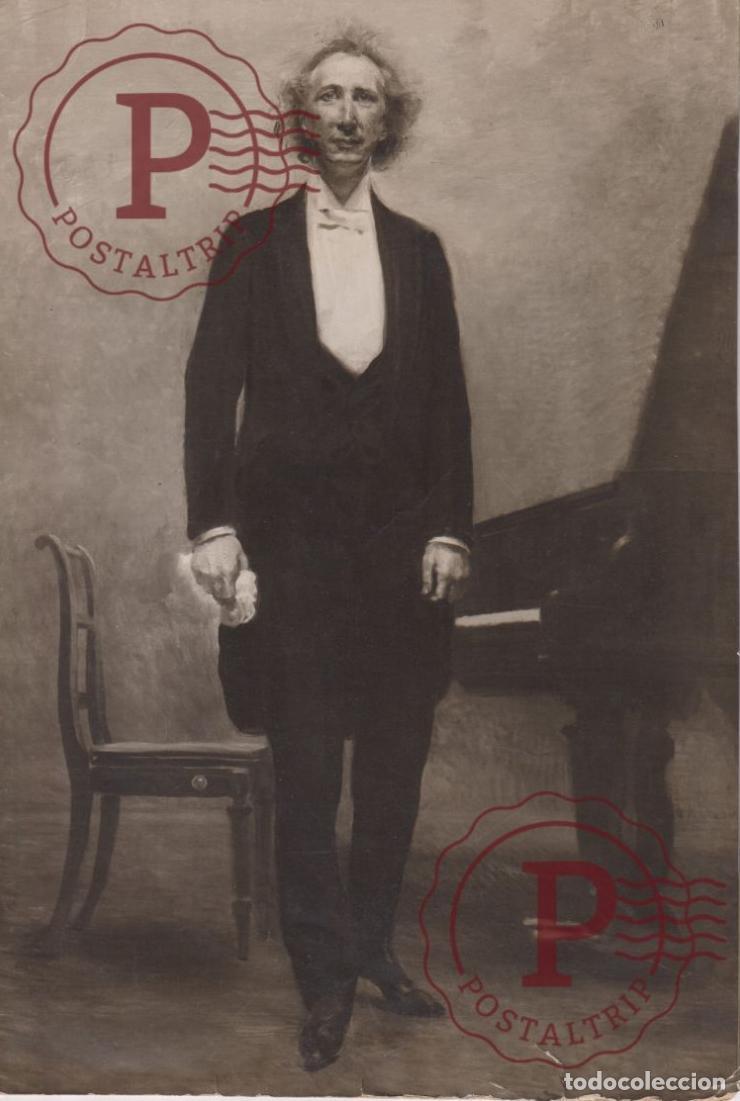 Fotos de Cantantes: Emil von Sauer Componist en pianist German Pianist und Komponis 27*18CM