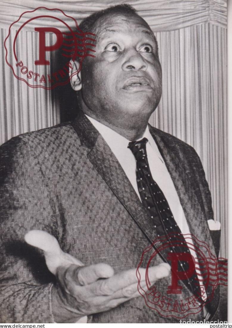 Fotos de Cantantes: Paul Robeson Militant des droits civiques afro-am&eacute;ricain MUSIQUE JAZZ CHANTEUR NOIR 18*13CM