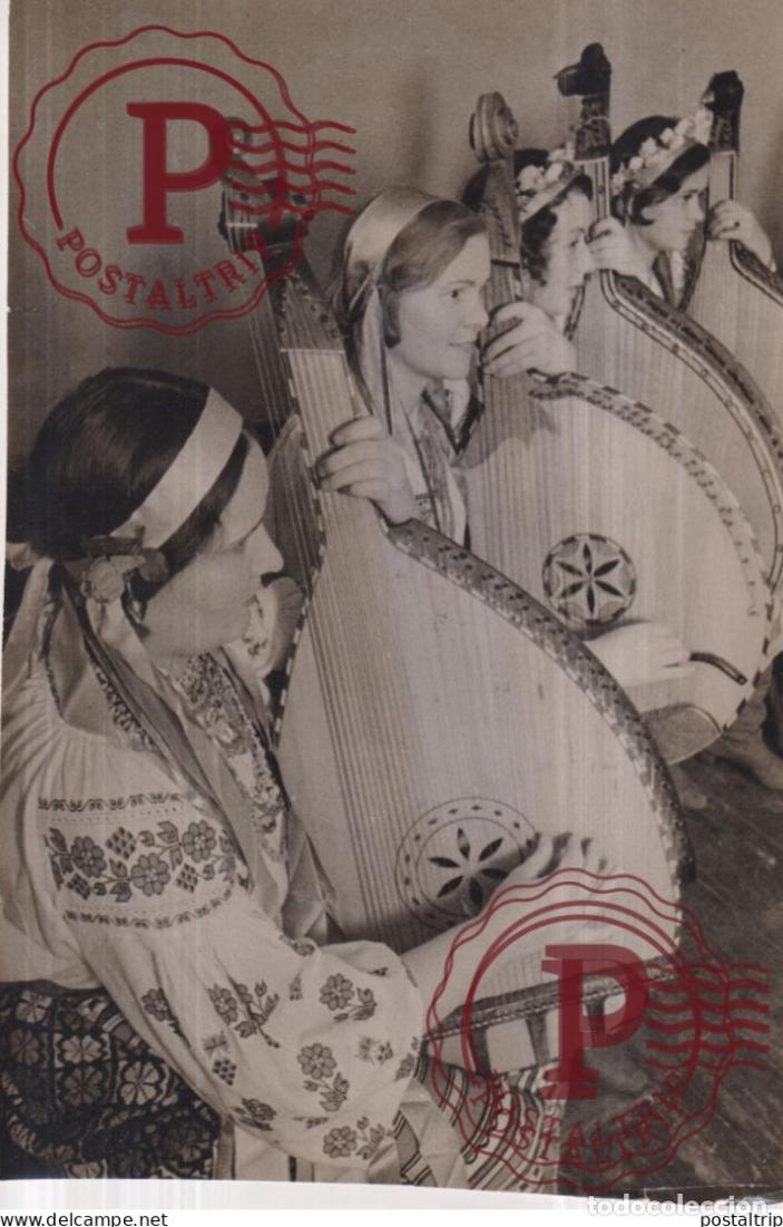 Fotos de Cantantes: UNION OF SOVIET SOCIALIST REPUBLICS HARP UKRAIN UCRANIA 21*14CM MUSICA MUSIQUE MUSIC MUZIEK