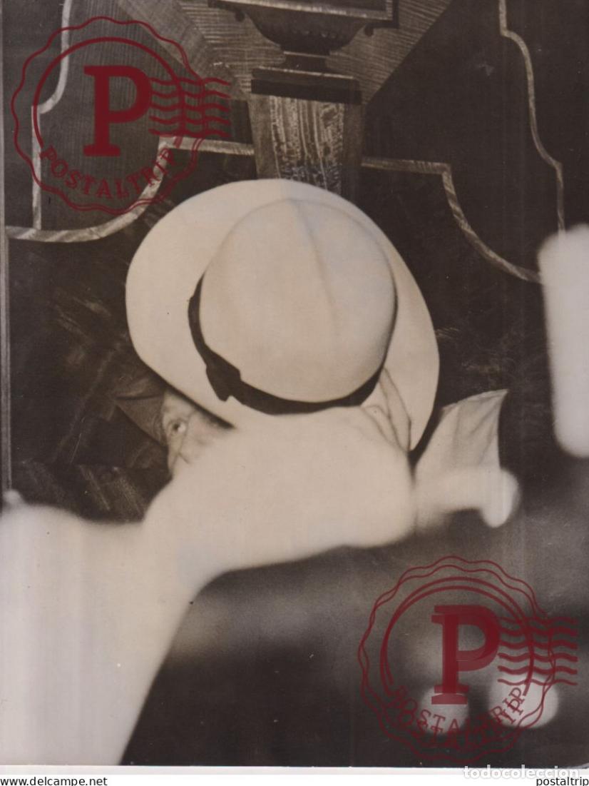 Fotos de Cantantes: CHEF ORCHESTRE LEOPOLD STOKOWSKI GRETA GARBO NORMANDIE GARE WATERLOO 17*13CM MUSICA MUSIQUE MUSIC MU