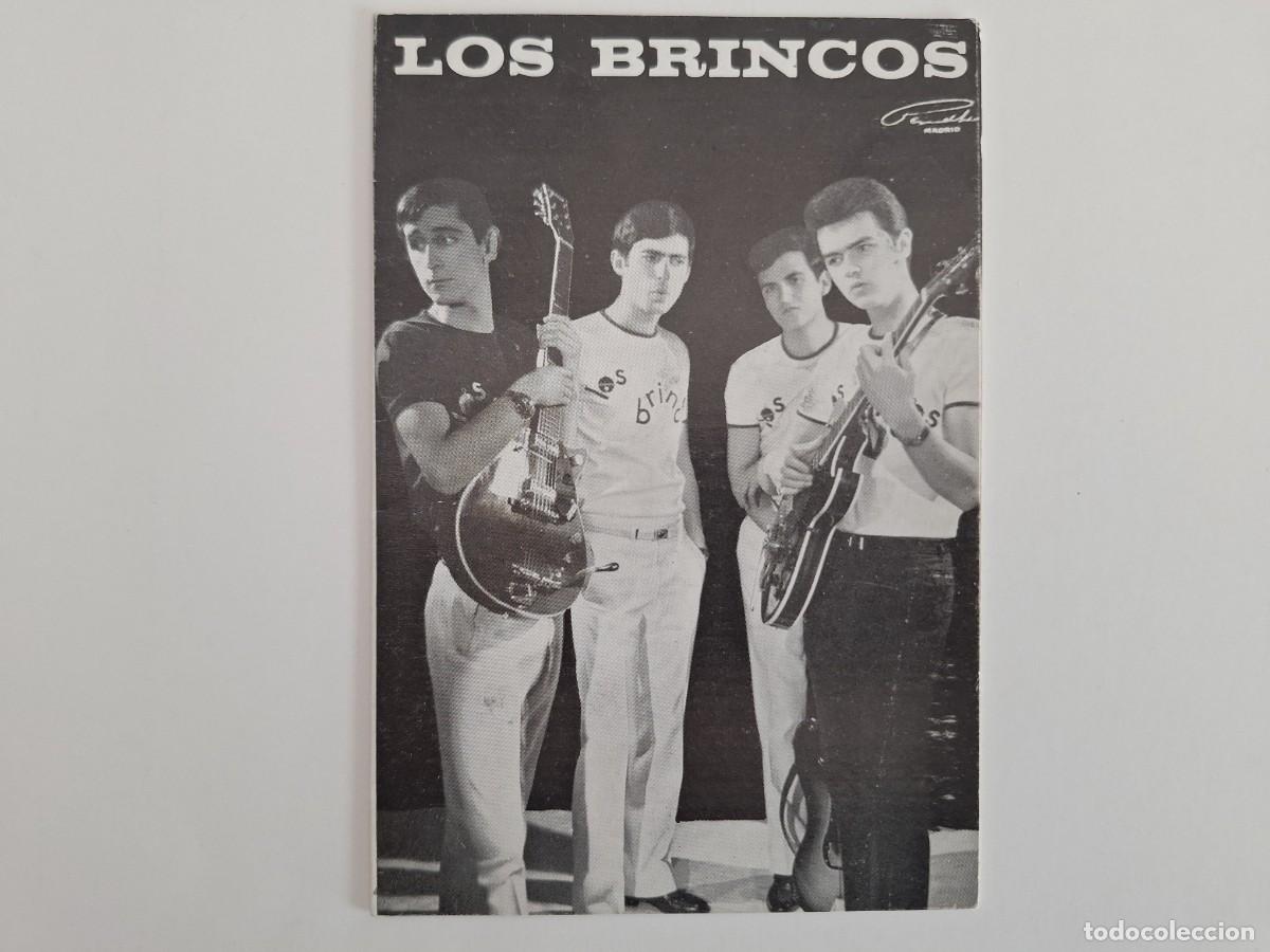 Fotos de Cantantes: TARJETA BRINCOMANIA JUNIOR EXITOS DISCOS GRUPO MUSICAL LOS BRINCOS RV 2827