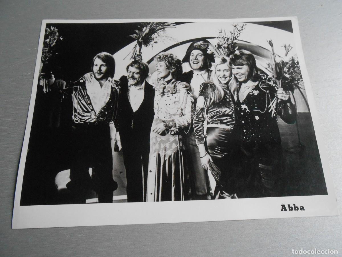 Fotos de Cantantes: Foto de - ABBA -, de 24 x 18 cm.