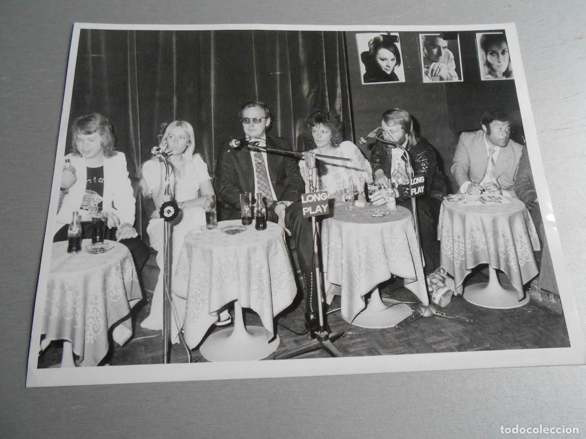 Fotos de Cantantes: Foto de - ABBA -, de 24 x 18 cm.