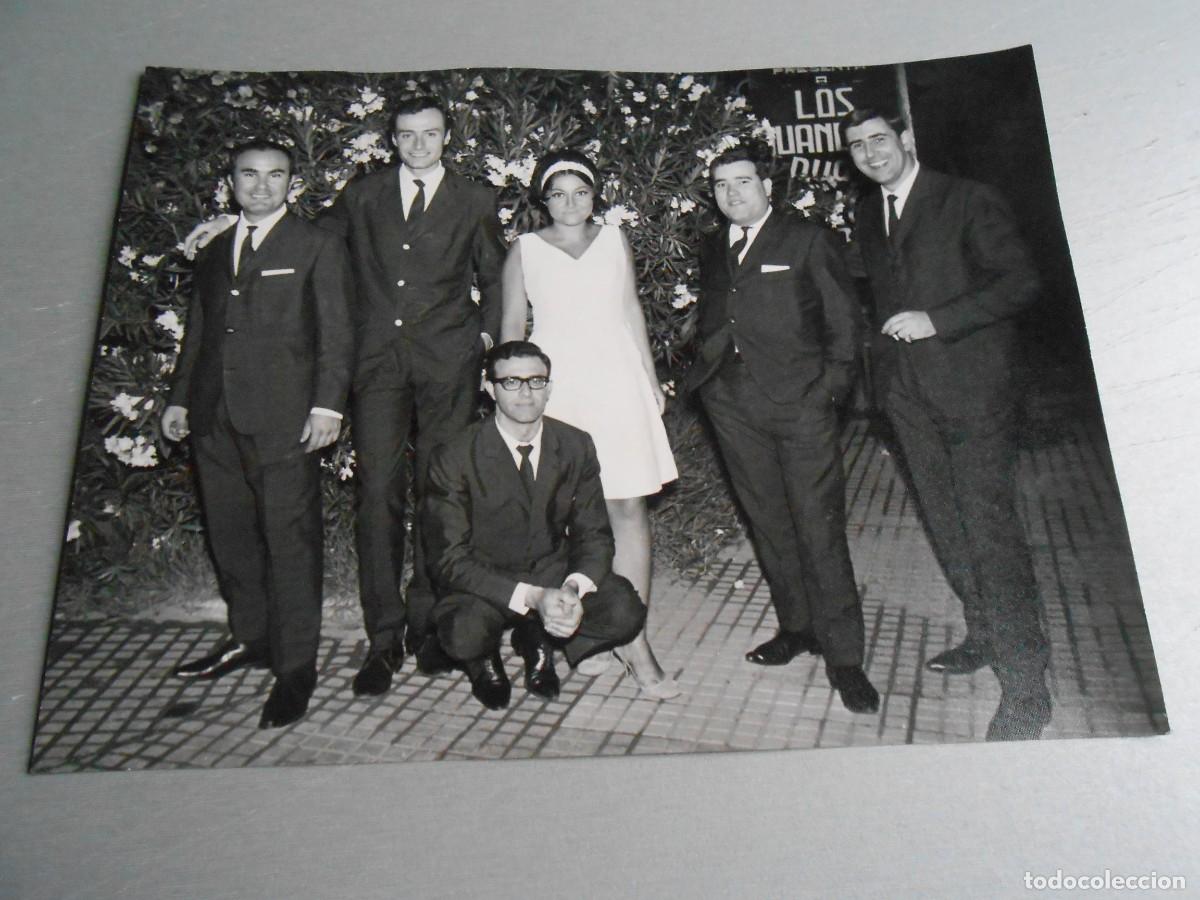 Fotos de Cantantes: Foto de - Los QUANDO&acute;S -, de 24 x 18 cm.