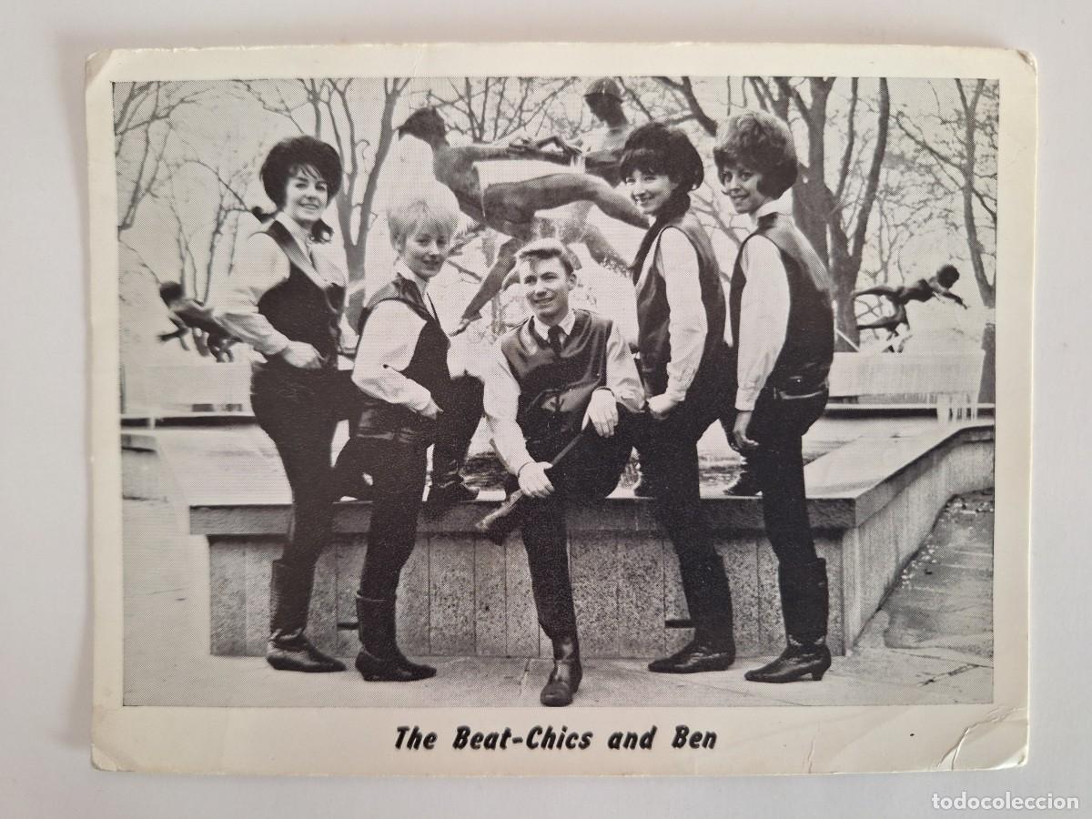 Fotos de Cantantes: TARJETA GRUPO MUSICAL THE BEAT CHICS-AND BEN CON AUTOGRAFOS RV 2832