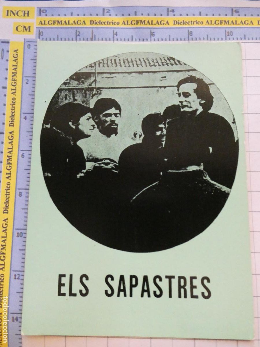 Fotos de Cantantes: POSTAL DE M&Uacute;SICA CANTANTES GRUPOS MUSICALES. ELS SAPASTRES CANCIONES DE AMOR PROHIBIDO. 2696
