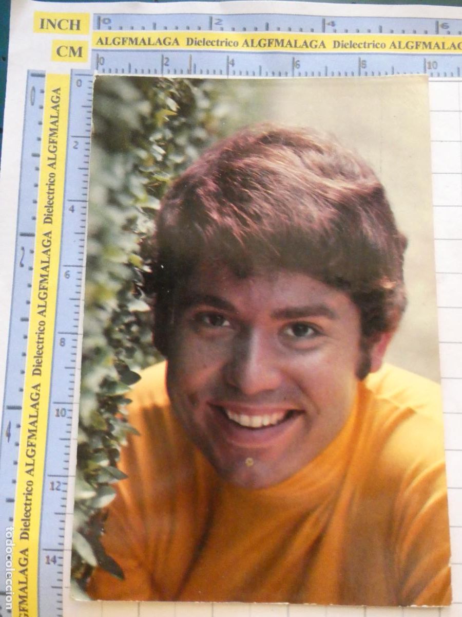 Fotos de Cantantes: POSTAL DE M&Uacute;SICA CANTANTES GRUPOS MUSICALES. A&Ntilde;O 1969 RAPHAEL. 2698