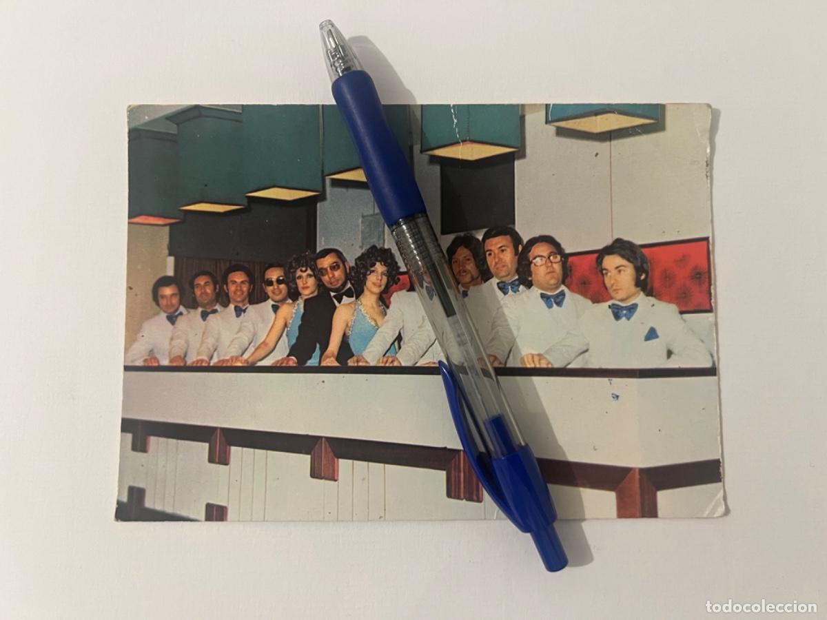 Fotos de Cantantes: Tarjeta postal grupo musical JANIO MART&Iacute; y HERMANAS ROS