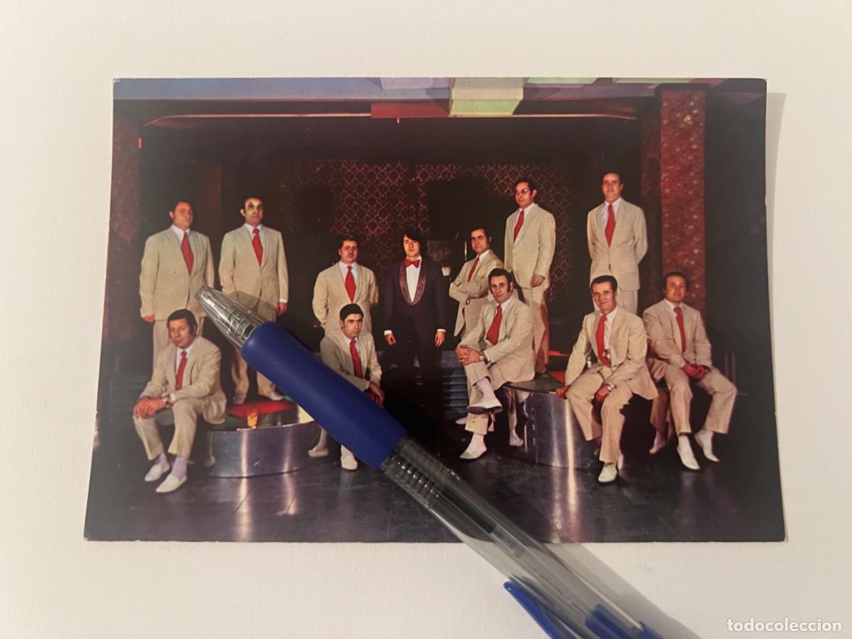 Fotos de Cantantes: Tarjeta postal tema musical ORQUESTA COBLA ROSALEDA 1973