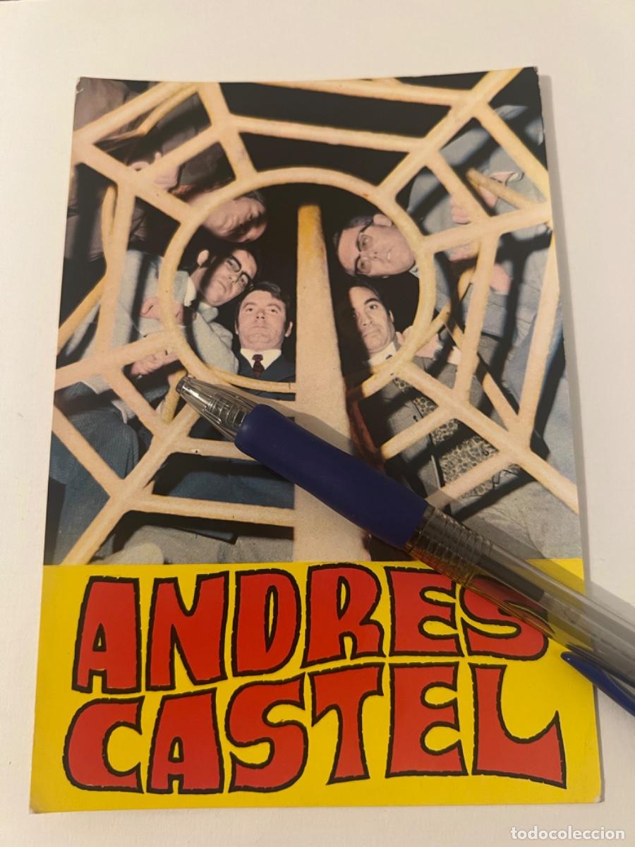 Fotos de Cantantes: Tarjeta postal tema musical ORQUESTA grupo ANDRES CASTEL