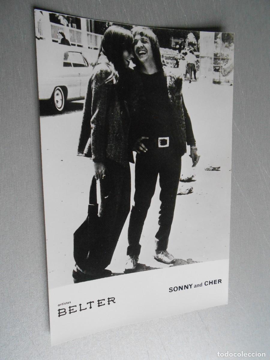 Fotos de Cantantes: Foto de - SONNY and CHER -, de 12 x 18 cm.