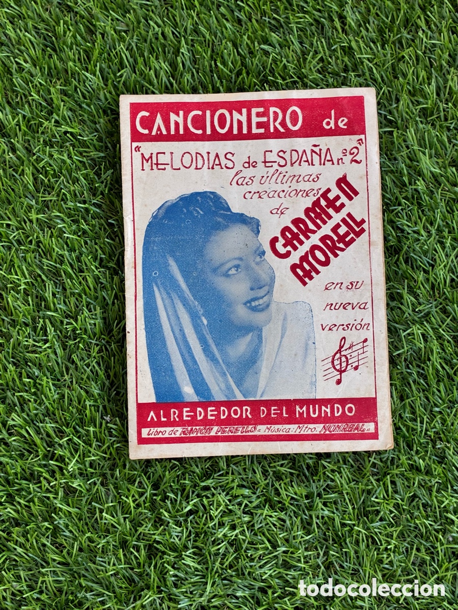 Fotos de Cantantes: Cancionero Melod&iacute;as de Espa&ntilde;a n&ordm; 2 Carmen Morell