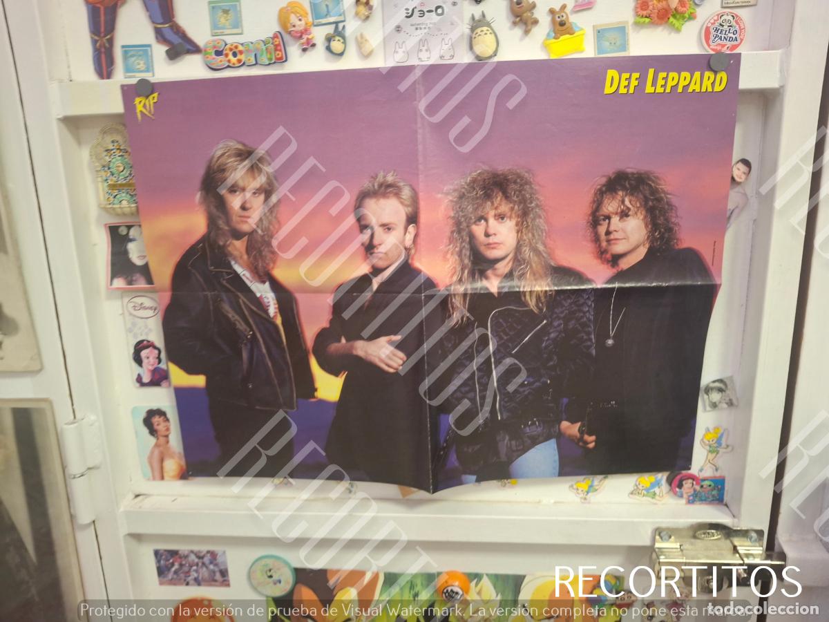 Fotos de Cantantes: poster gigante de def leppard aerosmith