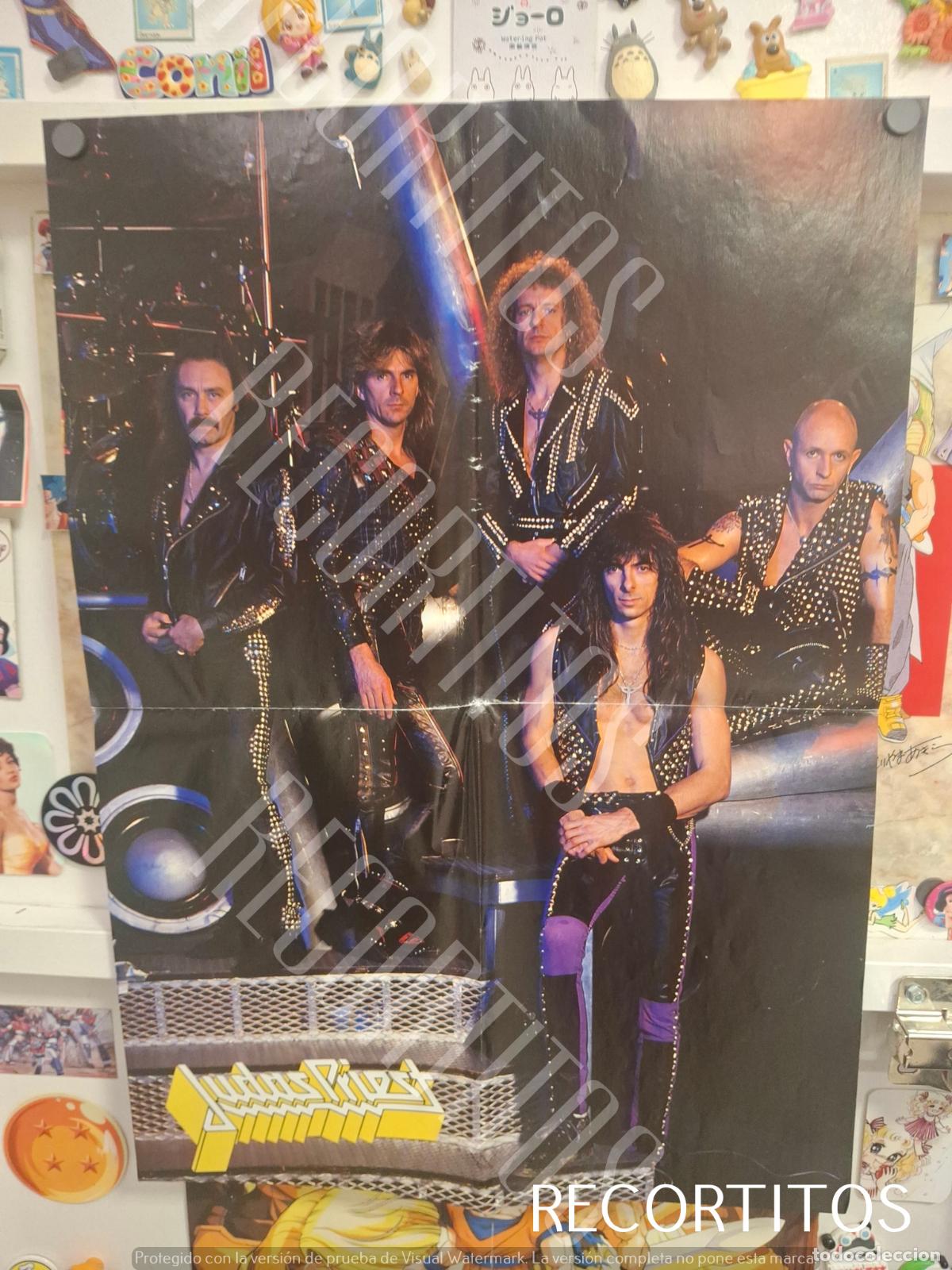 Fotos de Cantantes: poster gigante judas priest jon bon jovi guns and roses n