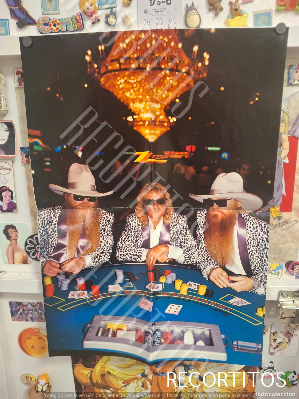 Fotos de Cantantes: poster gigante slayer zztop zz top