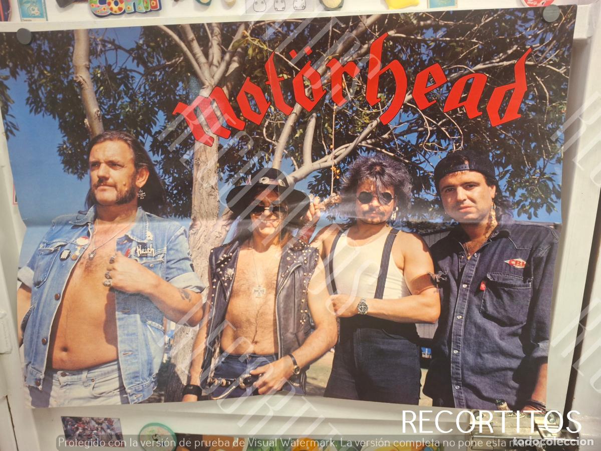 Fotos de Cantantes: poster gigante motley crue motorhead
