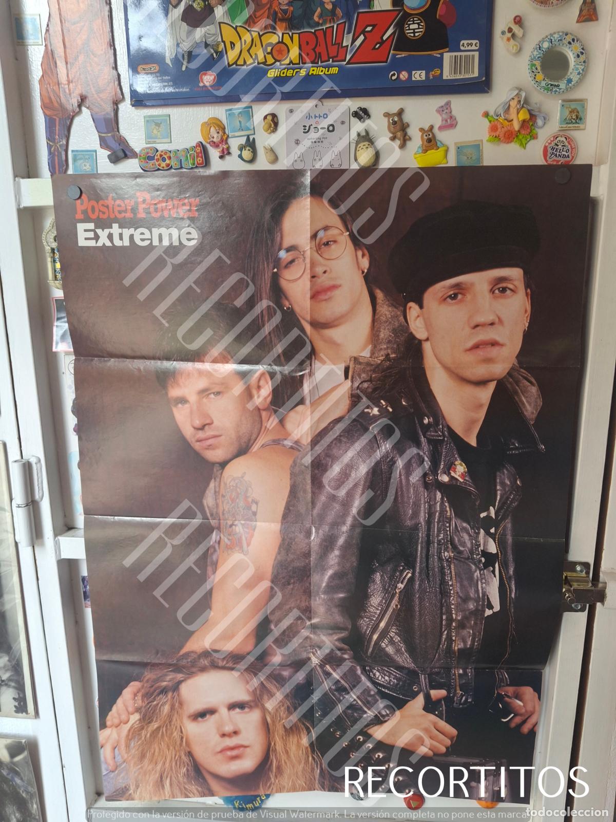Fotos de Cantantes: poster gigante extreme nirvana skid row kurt covain