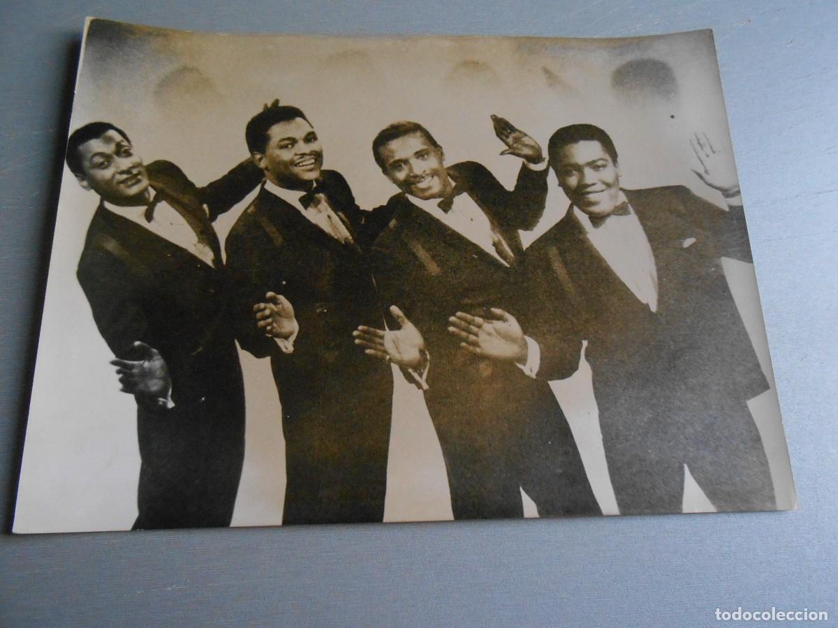 Fotos de Cantantes: Foto de - The FOUR TOPS -, de 24 x 18 cm.