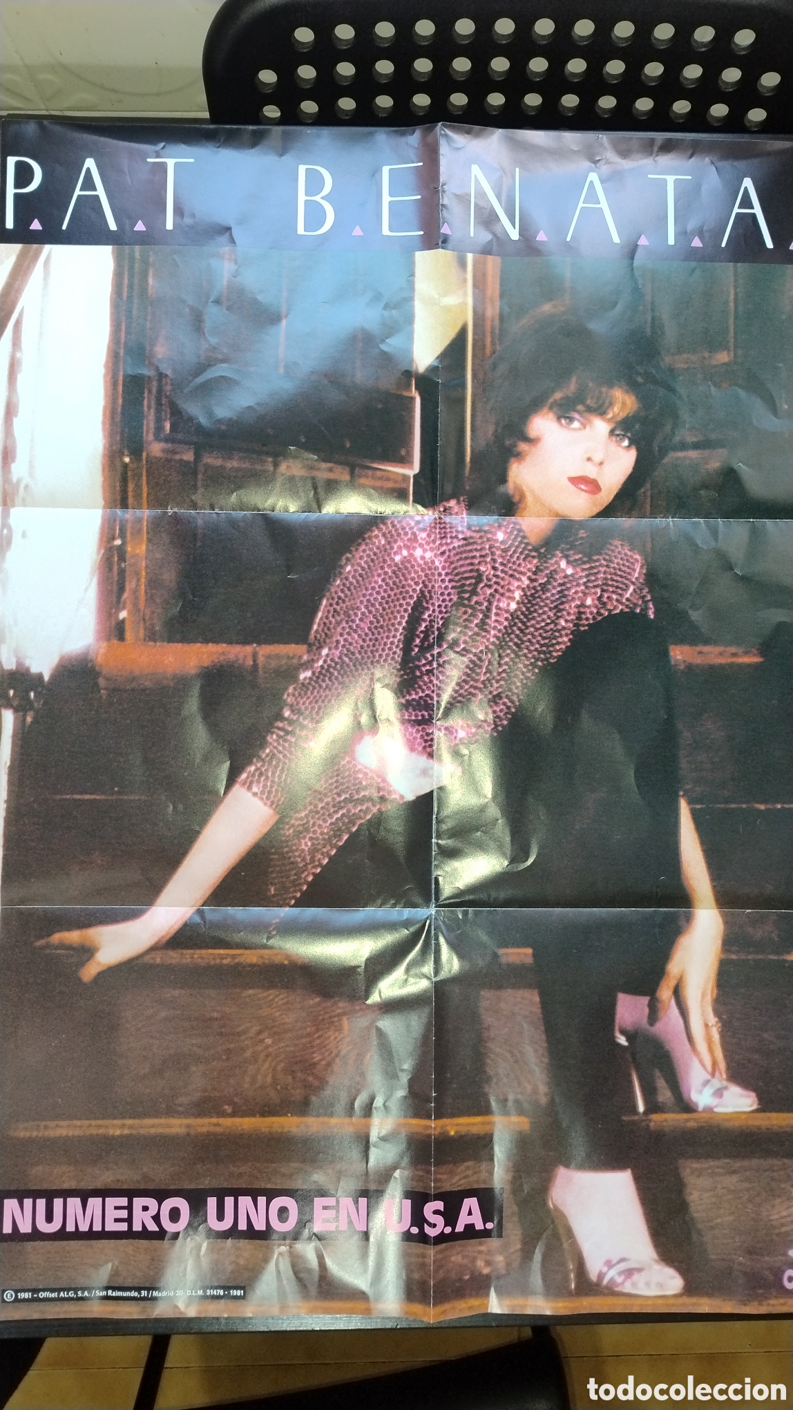 Fotos de Cantantes: Poster de Pat Benatar 1981