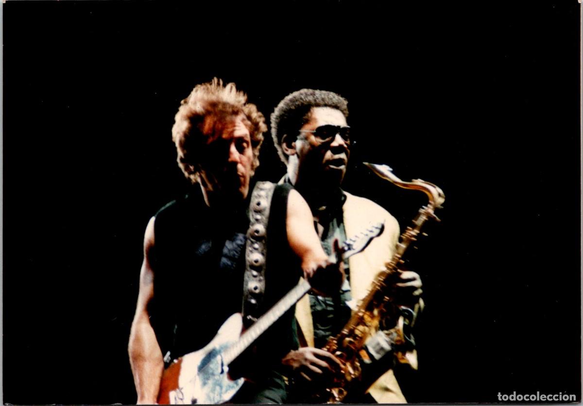 Fotos de Cantantes: Bruce Springsteen - Clarence Clemons - Fotograf&iacute;a a Color - Konica - 146x101mm
