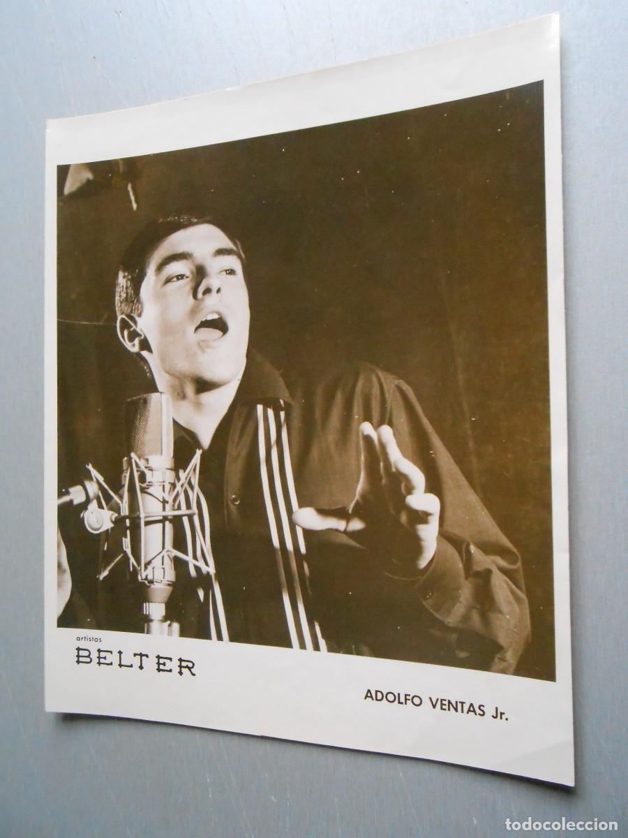 Fotos de Cantantes: Foto de - ADOLFO VENTAS -, de 19 x 23 cm.