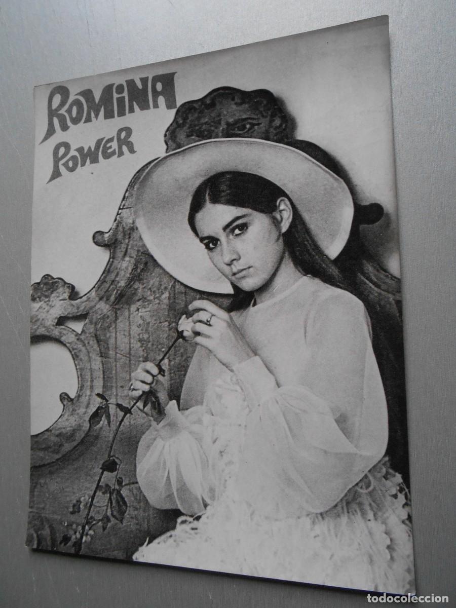 Fotos de Cantantes: Foto de - ROMINA POWER -, de 18 x 24 cm.