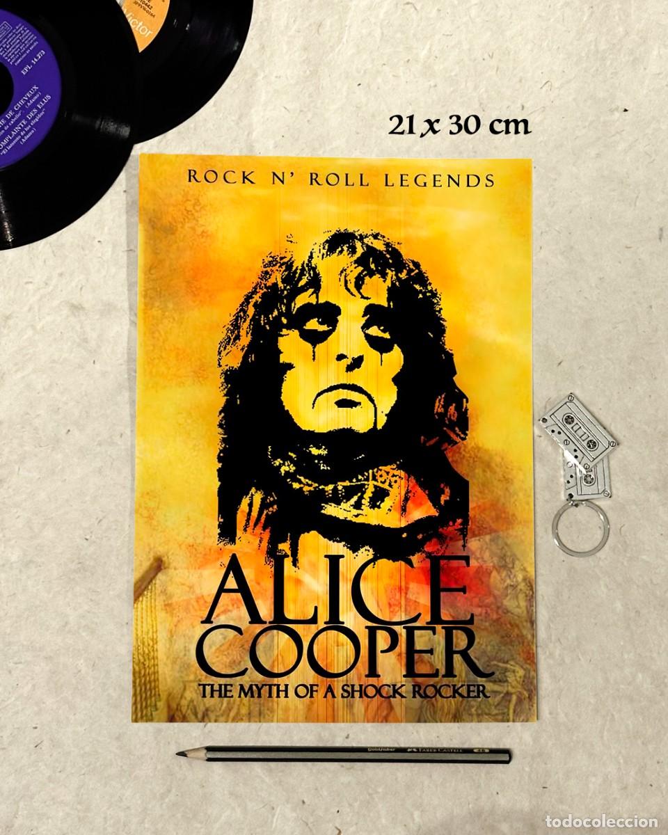 Fotos de Cantantes: Alice Cooper - Reproducci&oacute;n P&oacute;ster 21x30