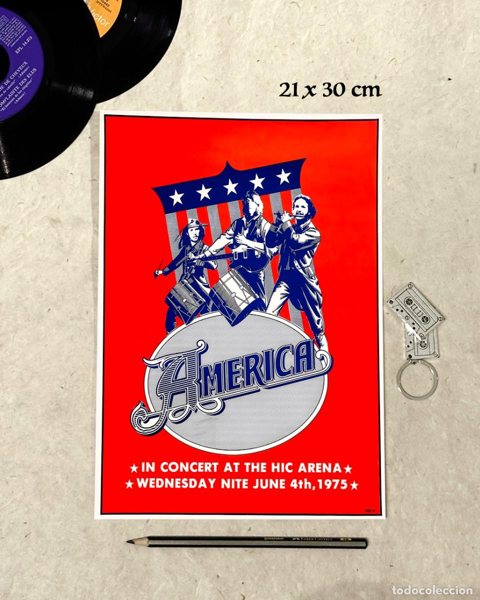 Fotos de Cantantes: America In concert 1975 - Reproducci&oacute;n P&oacute;ster 21x30
