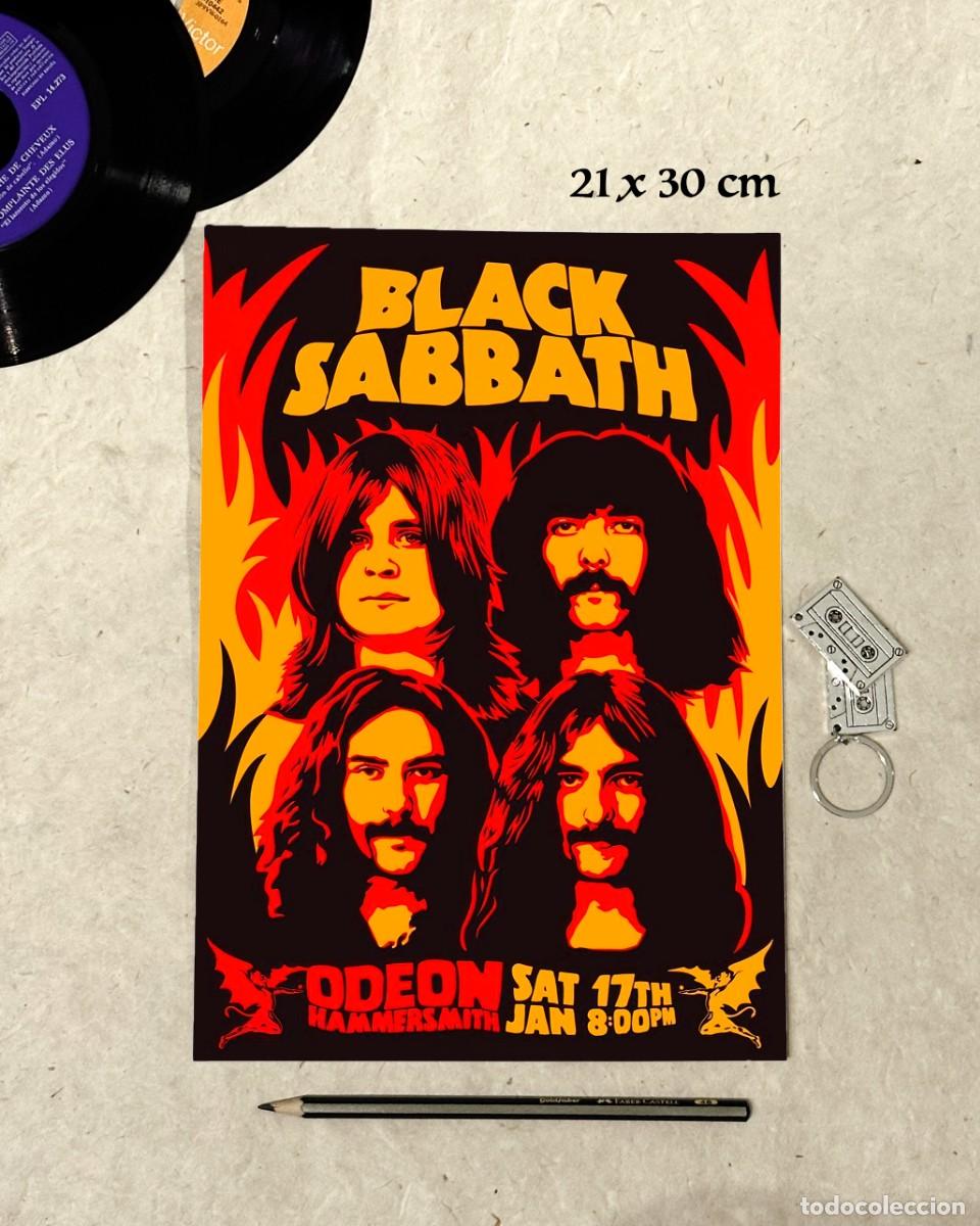 Fotos de Cantantes: Black Sabbath Odeon Hammersmith - Reproducci&oacute;n P&oacute;ster 21x30