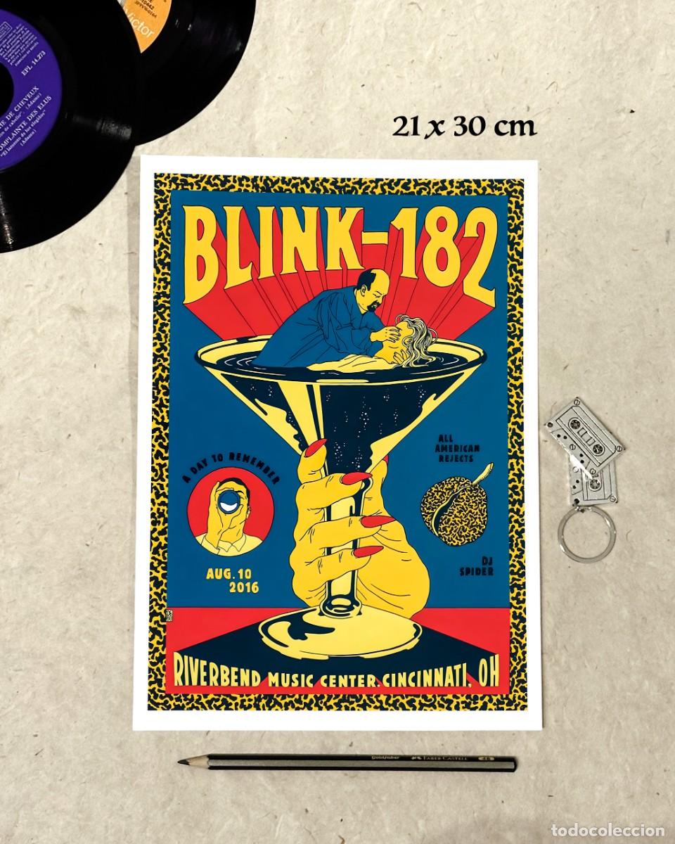 Fotos de Cantantes: Blink 182 Cincinnati - Reproducci&oacute;n P&oacute;ster 21x30