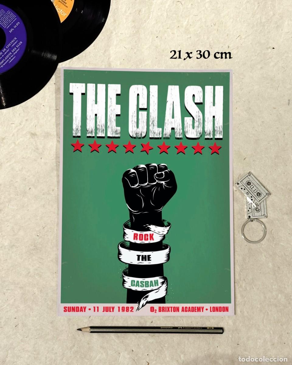 Fotos de Cantantes: Clash - Brixton Academy London 82 - Reproducci&oacute;n P&oacute;ster 21x30