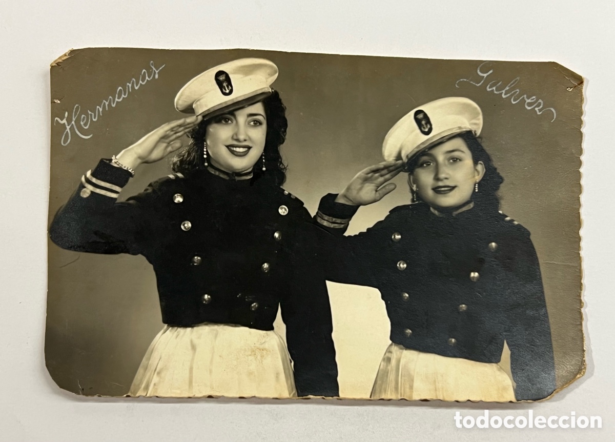 Fotos de Cantantes: Artistas.. Vedettes.. LAS HERMANAS G&Aacute;LVEZ.. Fotograf&iacute;a DARBLADE.. Torrevieja, Alicante (a.1952)
