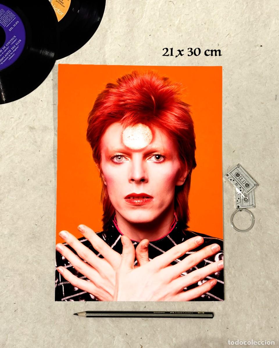 Fotos de Cantantes: David Bowie - The Spiders from Mars - Reproducci&oacute;n P&oacute;ster 21x30