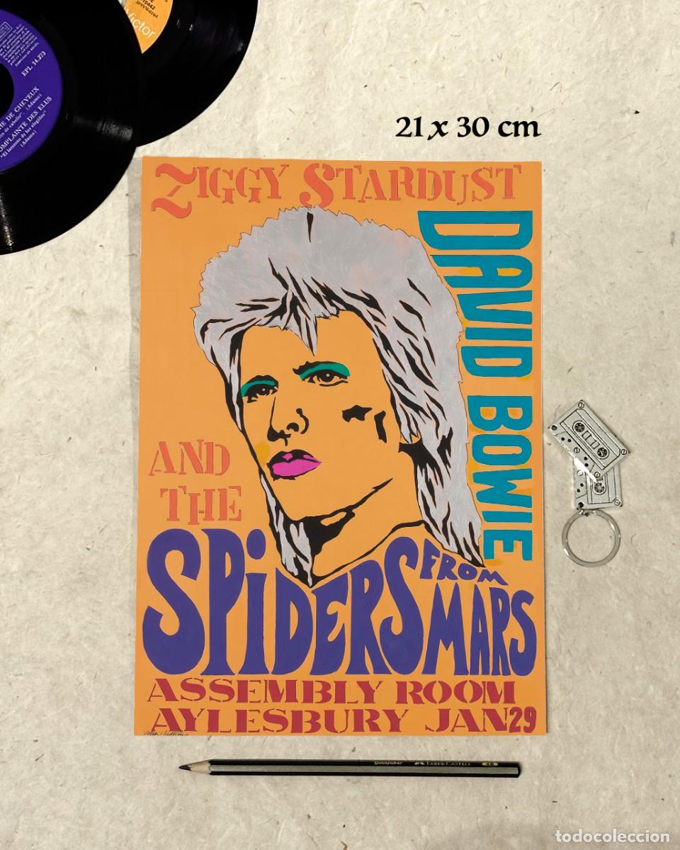Fotos de Cantantes: David Bowie - Ziggi Stardust - From Spidermars - Reproducci&oacute;n P&oacute;ster 21x30