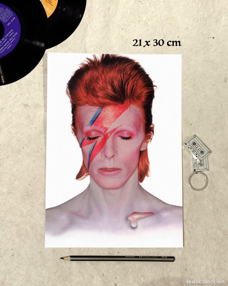 Fotos de Cantantes: David Bowie - Ziggy Stardust - Reproducci&oacute;n P&oacute;ster 21x30