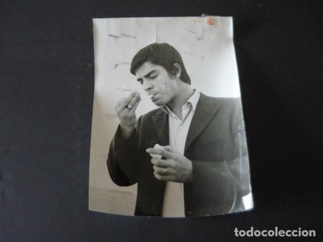 Photos of Singers: OSCAR CANTANTE ANTIGUA FOTOGRAFIA ORIGINAL 18 X 13 CM